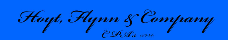 Hoyt, Flynn & Company CPAs PLLC. HOYTFLYNNCO.COM